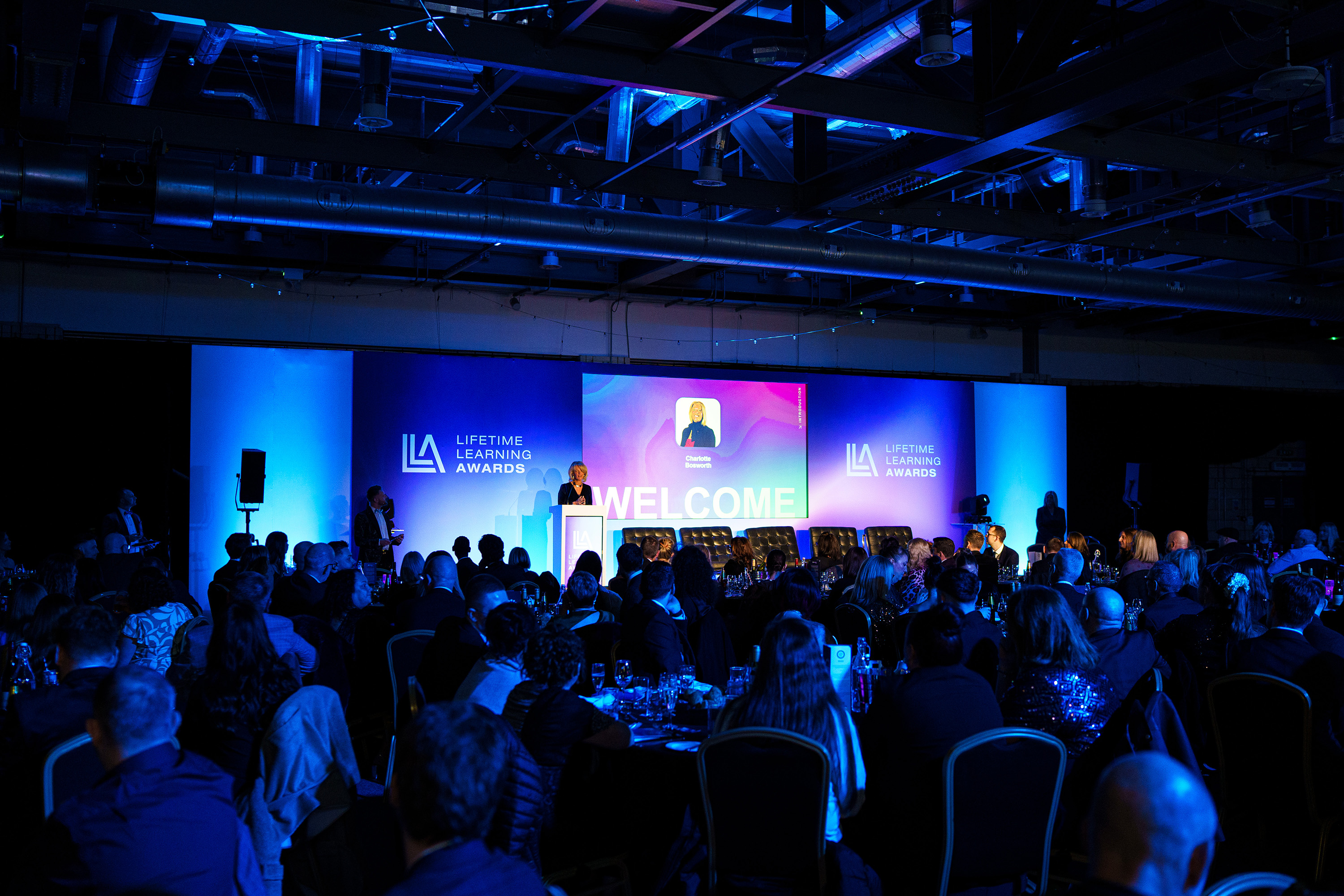 Lifetime Learning Awards 2026 — stage at Edgbaston Stadium
